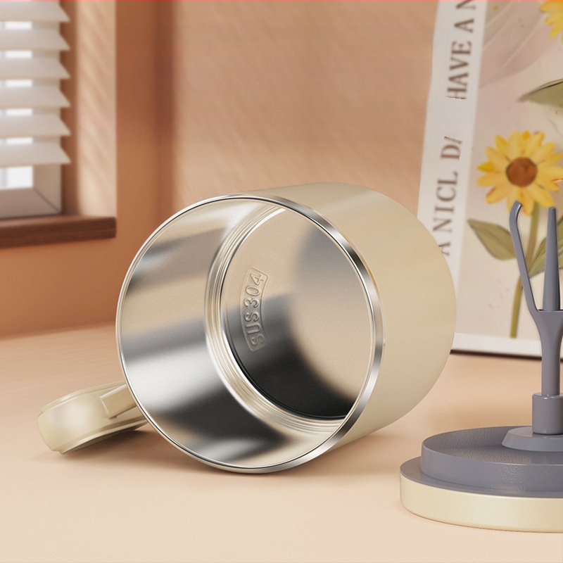 Функционална чаша за разбъркване, двуслойна конструкция, тегло 300 г, материал ПП, възможност за персонализация