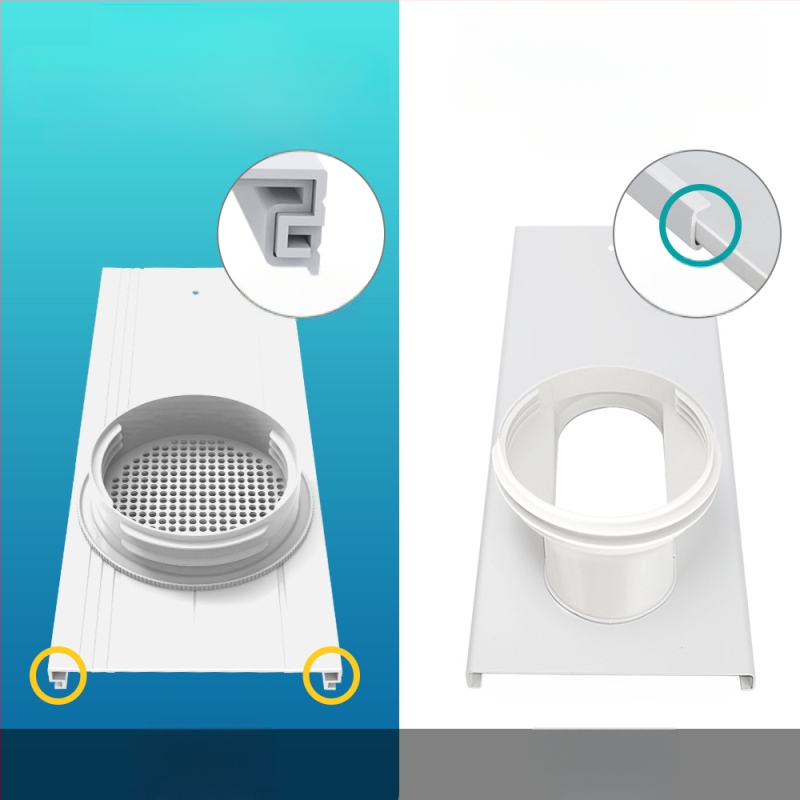 Σετ φορητού κλιματιστικού με ρυθμιζόμενο στεγανοποιητικό παραθύρου και καθολική διεπαφή 4-σε-1, μοντέλο 9000111