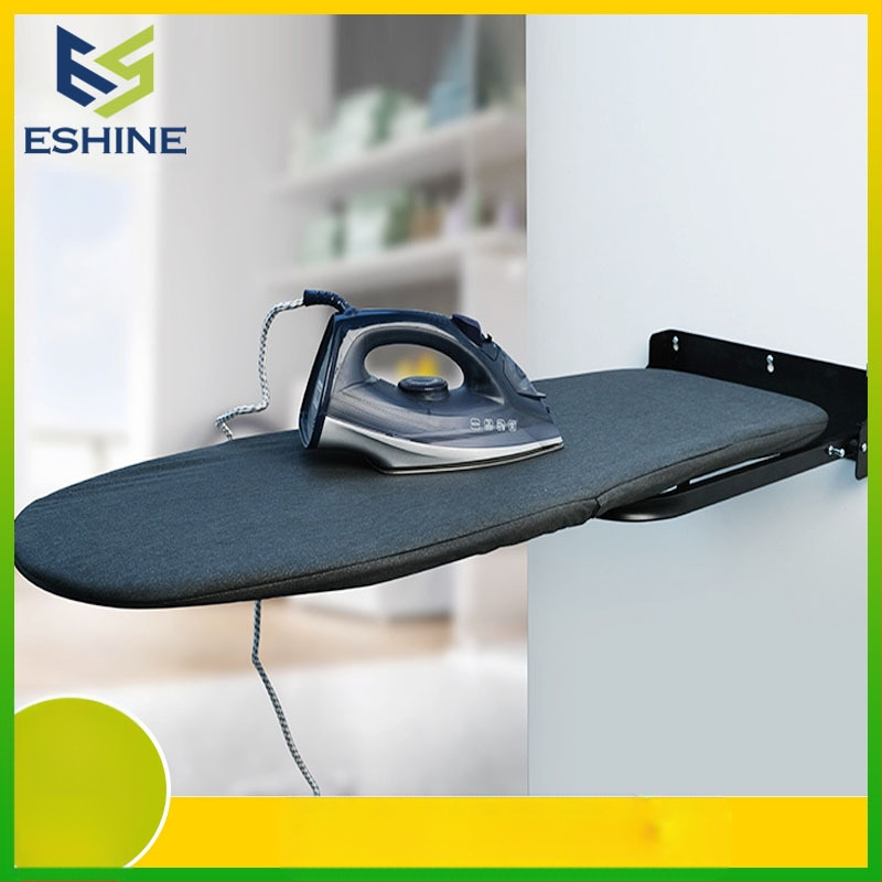 Sieninė sulankstoma lyginimo lenta su lyginimo laikikliu ir kabliu – medvilnės uždanga, adatos medvilnės pagalvė, anglies plieno rėmas, plastikiniai kojos; 4 vnt dėžutėje