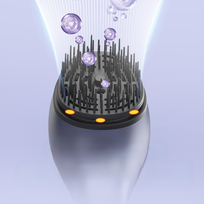 Galvos masažo prietaisas – įkraunamas, mygtukų valdymas, 3 vibracijos greičiai, modelis YHL-818