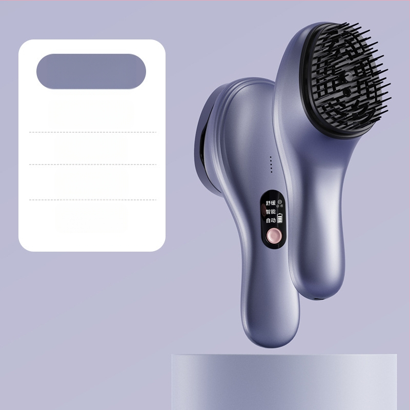 Galvos masažo prietaisas – įkraunamas, mygtukų valdymas, 3 vibracijos greičiai, modelis YHL-818