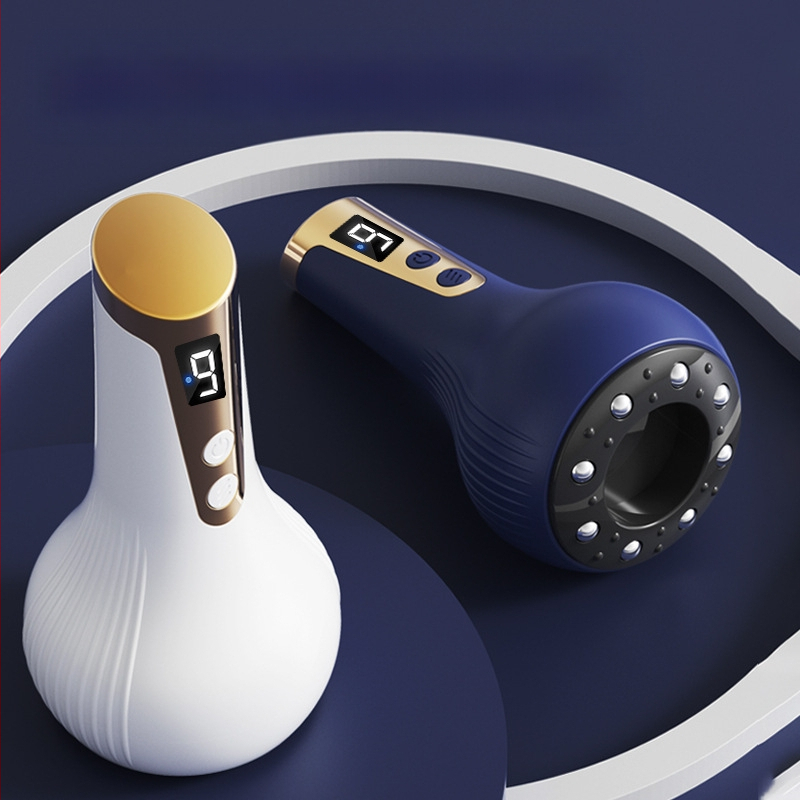 Vakuuminis kupavimo įrenginys su meridianų masažu, USB maitinimas, modelis A700, temperatūros reguliavimas 30–60°C, devyni greičiai, ABS korpusas