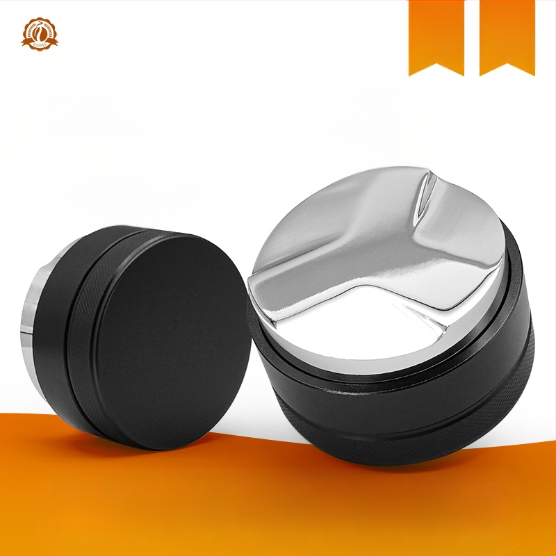 Nerūdijančio plieno kavos miltelių dozatorius, reguliuojamas aukštis, neslidus pagrindas, plokščias dugnas, lazeriu įgraviruotas logotipas (svoris: 182 g / 195 g / 218 g)