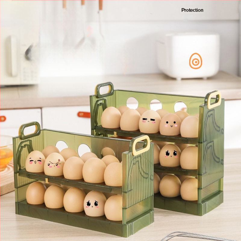 Κιβώτιο αποθήκευσης αυγών για την πλευρική πόρτα του Ψυγείου, πλαστικό, στρογγυλό, ανθεκτικό σε διαρροές, κατάλληλο για φούρνο μικροκυμάτων, χωρητικότητα έως 300 ml