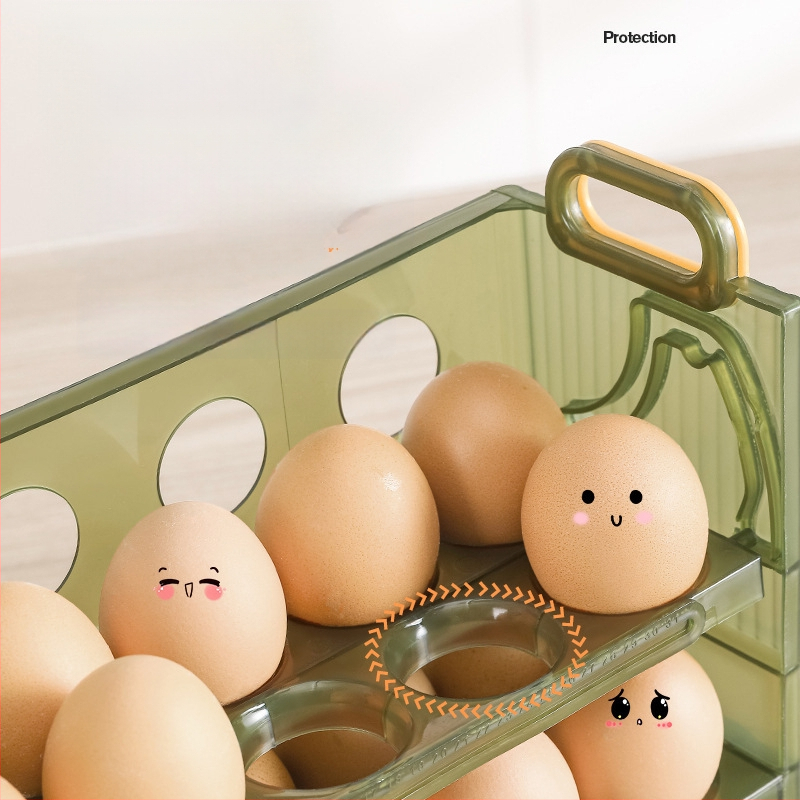 Κιβώτιο αποθήκευσης αυγών για την πλευρική πόρτα του Ψυγείου, πλαστικό, στρογγυλό, ανθεκτικό σε διαρροές, κατάλληλο για φούρνο μικροκυμάτων, χωρητικότητα έως 300 ml