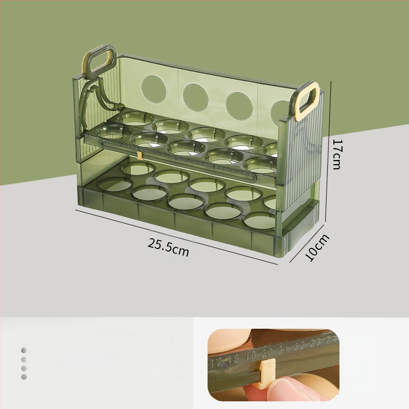 Κιβώτιο αποθήκευσης αυγών για την πλευρική πόρτα του Ψυγείου, πλαστικό, στρογγυλό, ανθεκτικό σε διαρροές, κατάλληλο για φούρνο μικροκυμάτων, χωρητικότητα έως 300 ml