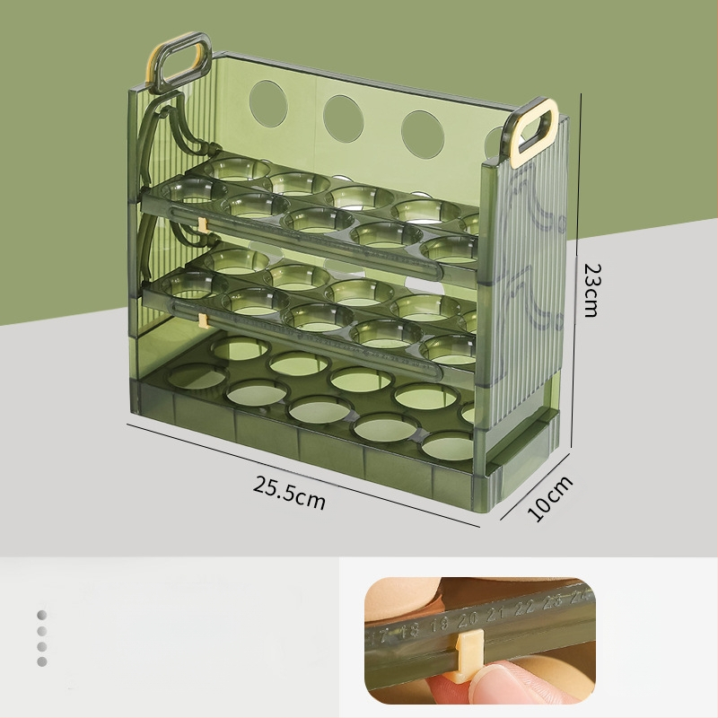 Κιβώτιο αποθήκευσης αυγών για την πλευρική πόρτα του Ψυγείου, πλαστικό, στρογγυλό, ανθεκτικό σε διαρροές, κατάλληλο για φούρνο μικροκυμάτων, χωρητικότητα έως 300 ml