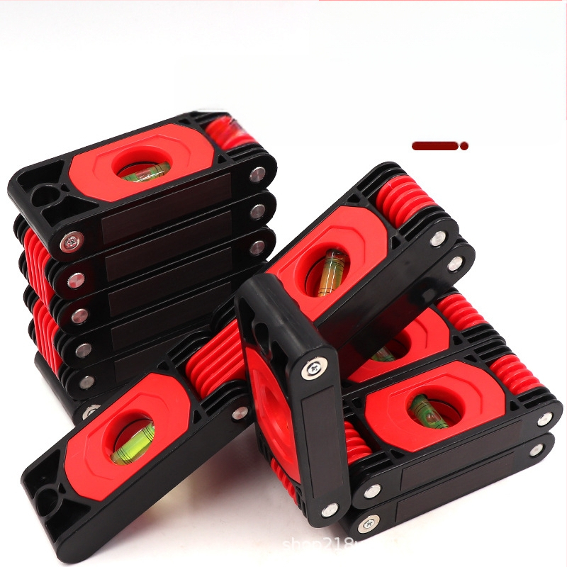 Портативен магнитен сгъваем нивелир за точно маркиране на стени