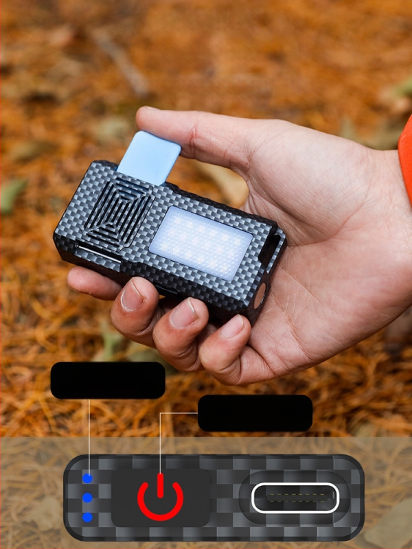 Външна лампа против комари – LED, презареждаща се, къмпинг осветление с функция против комари