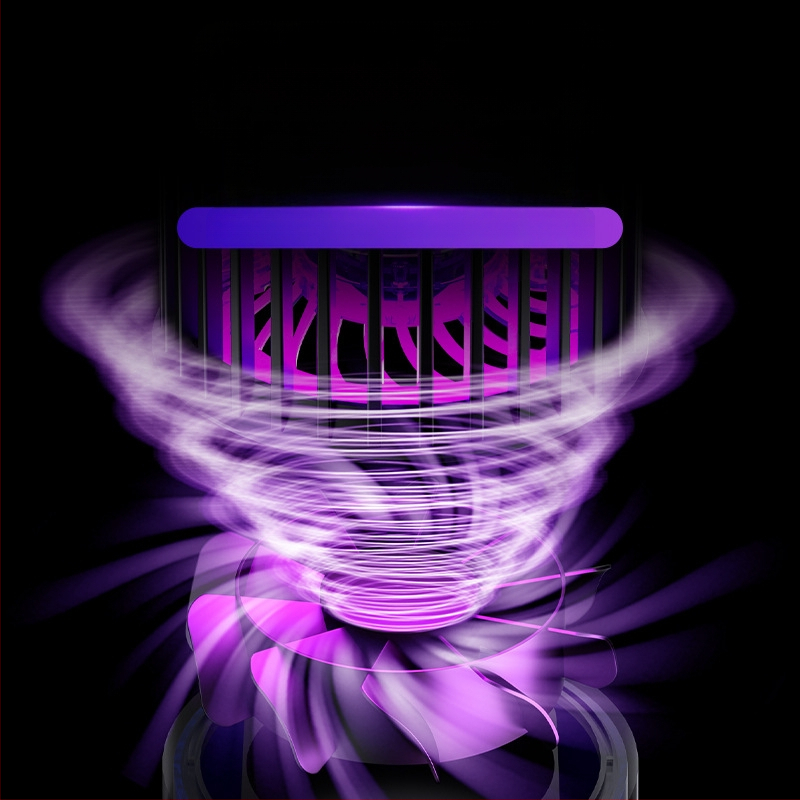 Elektrinė šoko uodų naikinanti lemputė – LED šviesos gaudyklė, USB įkrovimas, įmontuota 1001–1600 mAh baterija, modelis SJD-01, tinkama vidaus/ lauko naudojimui iki 30 m²