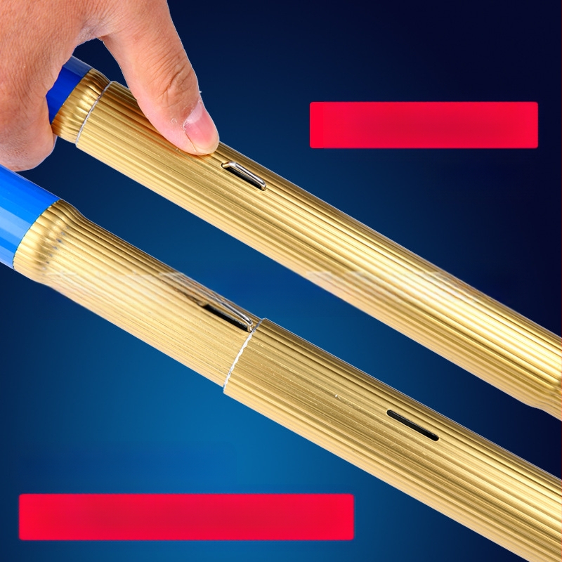 Stiklo valymo įrenginys langams su teleskopine aliuminio lydinio lazda – vienpusis šluostymas, komercinis naudojimas, rankinis