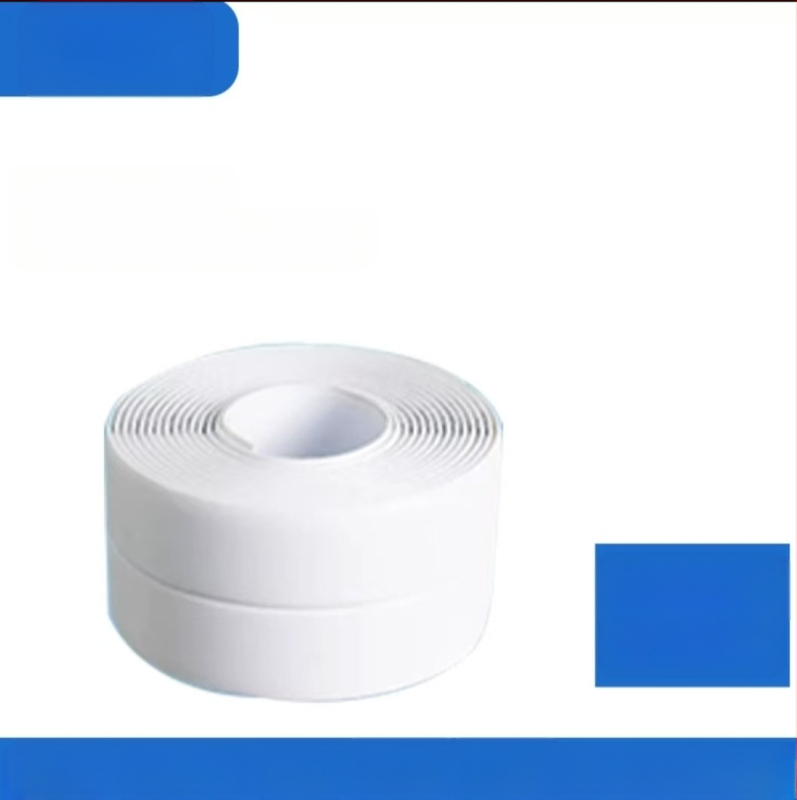 Pašlīmējoša pretsēnīšanas mala lente izlietnei, virtuvei un vannas istabai – PVC, ūdensizturīga, ainavas raksts, vienkāršs stils