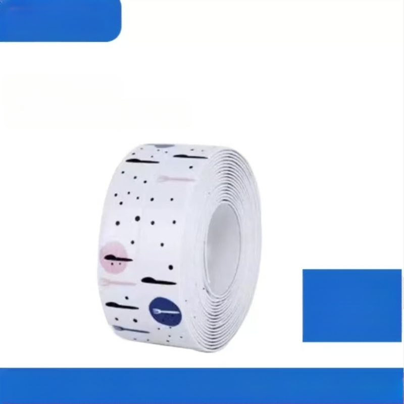 Pašlīmējoša pretsēnīšanas mala lente izlietnei, virtuvei un vannas istabai – PVC, ūdensizturīga, ainavas raksts, vienkāršs stils