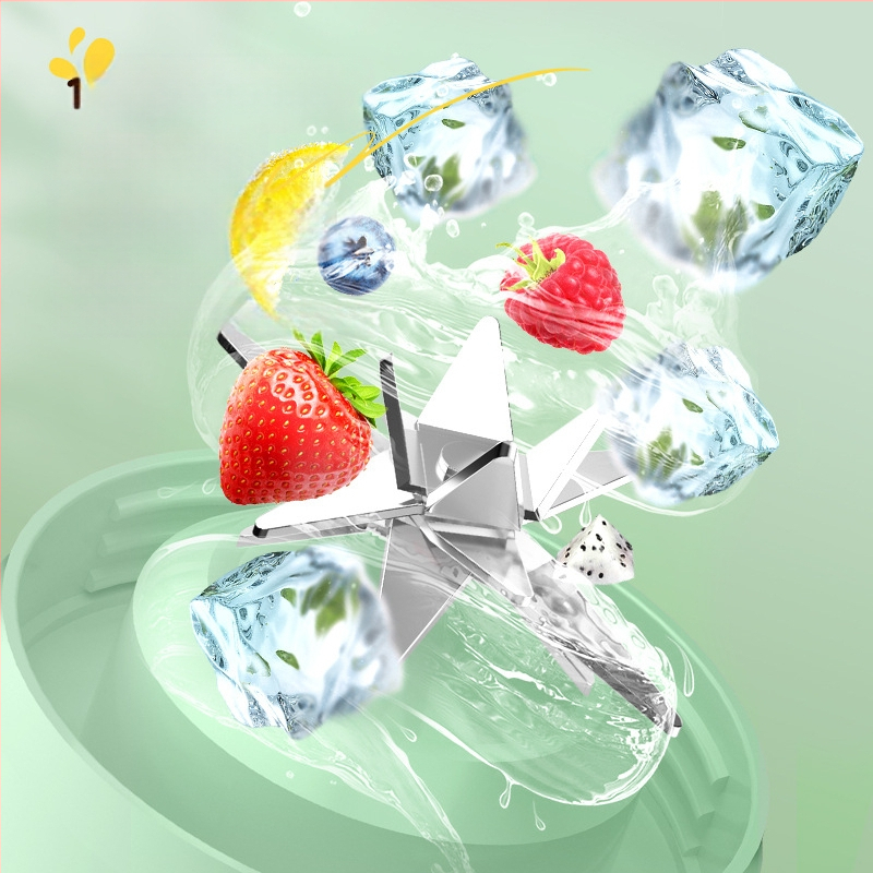 Преносим презареждащ се сокоизстисквач с над шест ножа, капацитет под 1 л, полуавтоматичен режим, до 36 V, 10 000–19 999 rpm