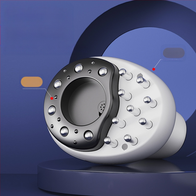 Mikro srovės kūno masažo įrenginys su meridijanais cupping ir nugaros bei pilvo masažu (GS-02, 500 g, įkraunamas)