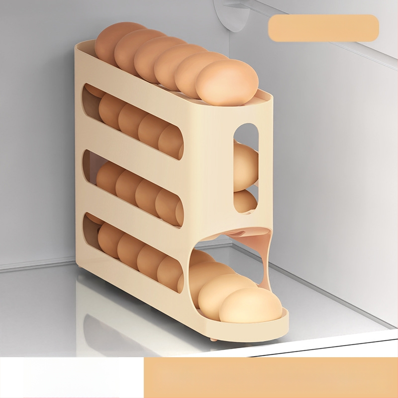 Kiaušinių laikymo lentyna - plastikas, japonų stilius, forma: kita