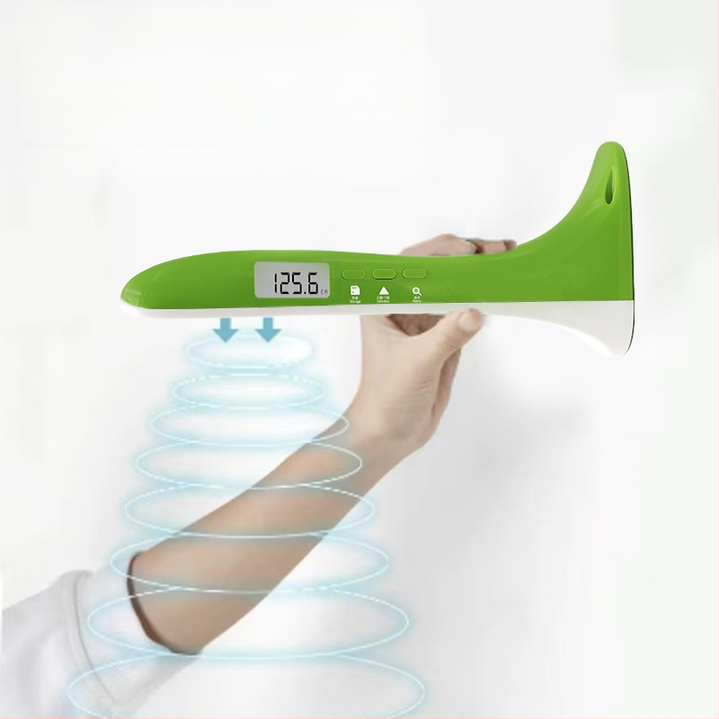 Ūgio matavimo įrenginys – Nešiojamas ultragarso aukščio ir svorio matavimo įrenginys, diapazonas 30–200 cm, modelis SG01, CABRY, maitinamas baterijomis