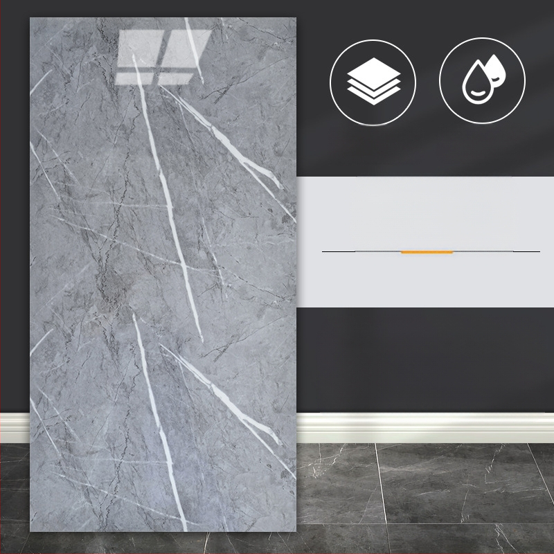 PVC ise kleebitav seinapilt – marmorplaatide jäljendus, veekindel, antibakteriaalne, niiskuskindel, õli- ja mustuse vastupidav, muster 16010220, elutuba, köök, magamistuba