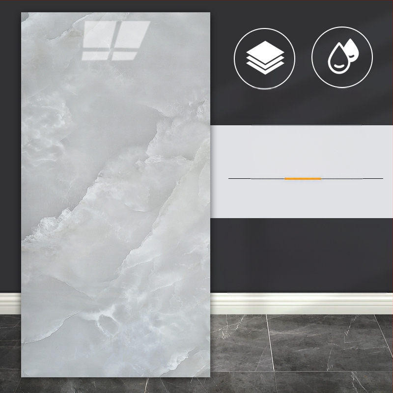 PVC ise kleebitav seinapilt – marmorplaatide jäljendus, veekindel, antibakteriaalne, niiskuskindel, õli- ja mustuse vastupidav, muster 16010220, elutuba, köök, magamistuba