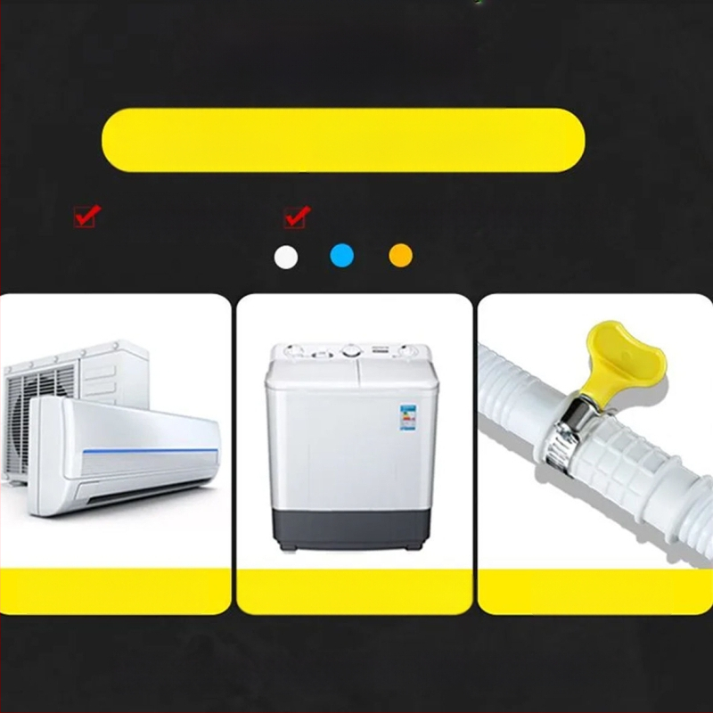 Oro kondicionieriaus išorinės dalies nuotekų vamzdelio plėtinys – silikono-ABS, anti-aging, šiuolaikinis minimalistinis stilius, įprasta veikia temperatūra