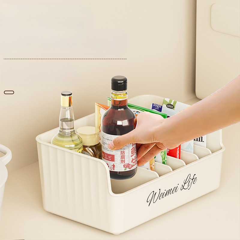 Rongling plastikinė prieskonių laikymo dėžutė – kietieji prieskoniai, šiuolaikiškas minimalistinis virtuvės organizatorius, aukščiausios kokybės