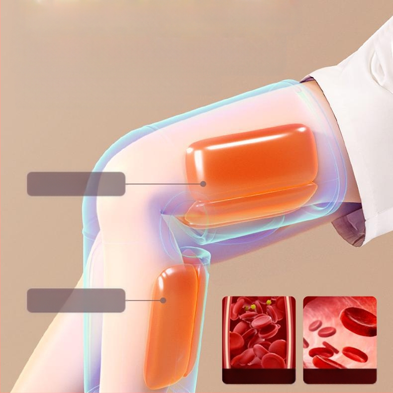 Šlaunų ir kojų masažuoklis su oro slėgio masažu — vibracijos masažas, karštasis suspaudimas, mechaninis valdymas