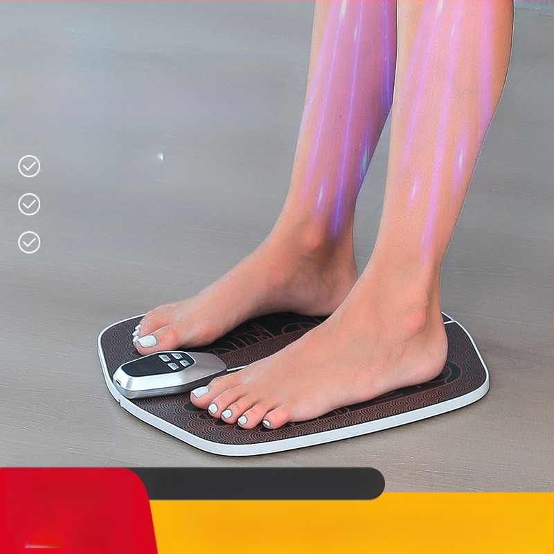 Išmanusis EMS pėdų masažo kilimėlis, keli režimai mikro srovė, infraraudonoji fizioterapija, belaidis nuotolinis valdiklis, laikmatis