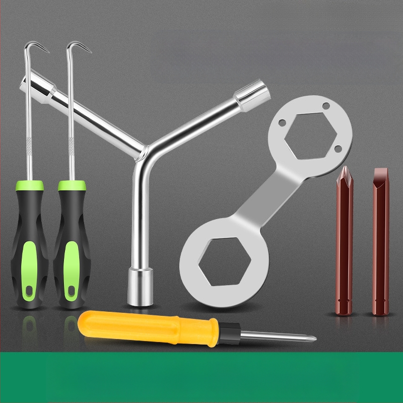 Εργαλείο απομάκρυνσης πλυντηρίου για εσωτερικό κάδο/παλμωτήρας — Χάλυβας Άνθρακα, Κλειδί Δακτυλίου (socket wrench)