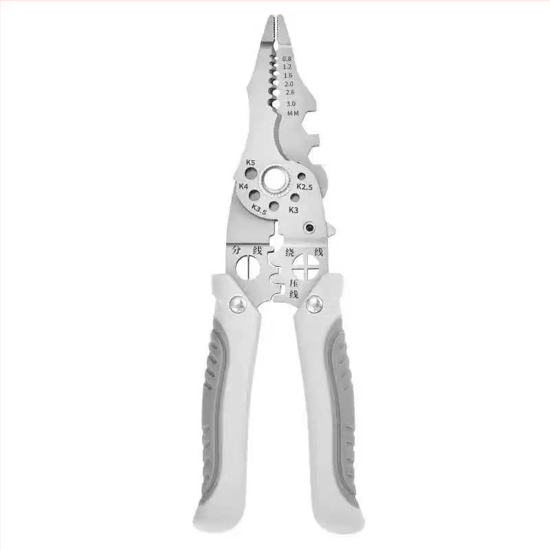 Yixin Daugiafunkcinės laidų odėlioklių žnyplės su išlenkta burna, svoris 0,180 kg