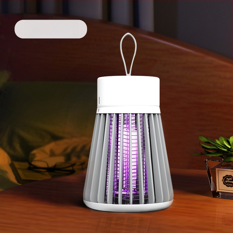 Komarų naikintuvo lemputė, nešiojama vidaus/ lauko elektroninė gaudyklė, modelis J03, lempos vamzdelis su purpurinėmis šviesos karoliukais, 3.7V, pritaikymas galimas