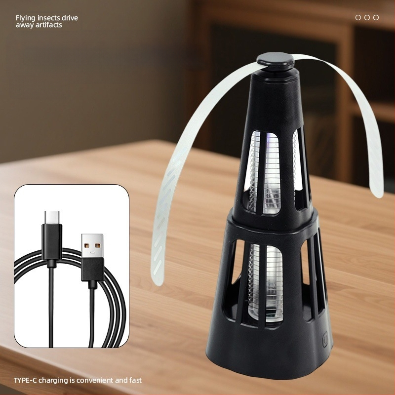 Ārējā automātiskā mušu slazda ar ventilatoru un odi atbaidīšanas funkciju