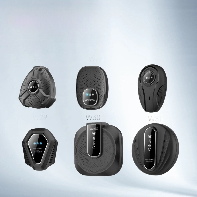 Ultragarsinis pelių atbaidiklis, Smart electronic mouse repeller, ABS korpusas, įtampa 1,5 V, dažnių diapazonas 12–100 kHz