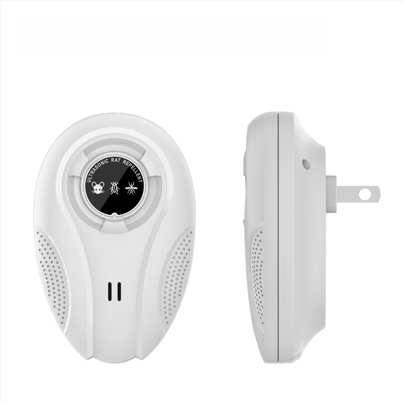 Ultragarsinis pelių atbaidiklis, Smart electronic mouse repeller, ABS korpusas, įtampa 1,5 V, dažnių diapazonas 12–100 kHz