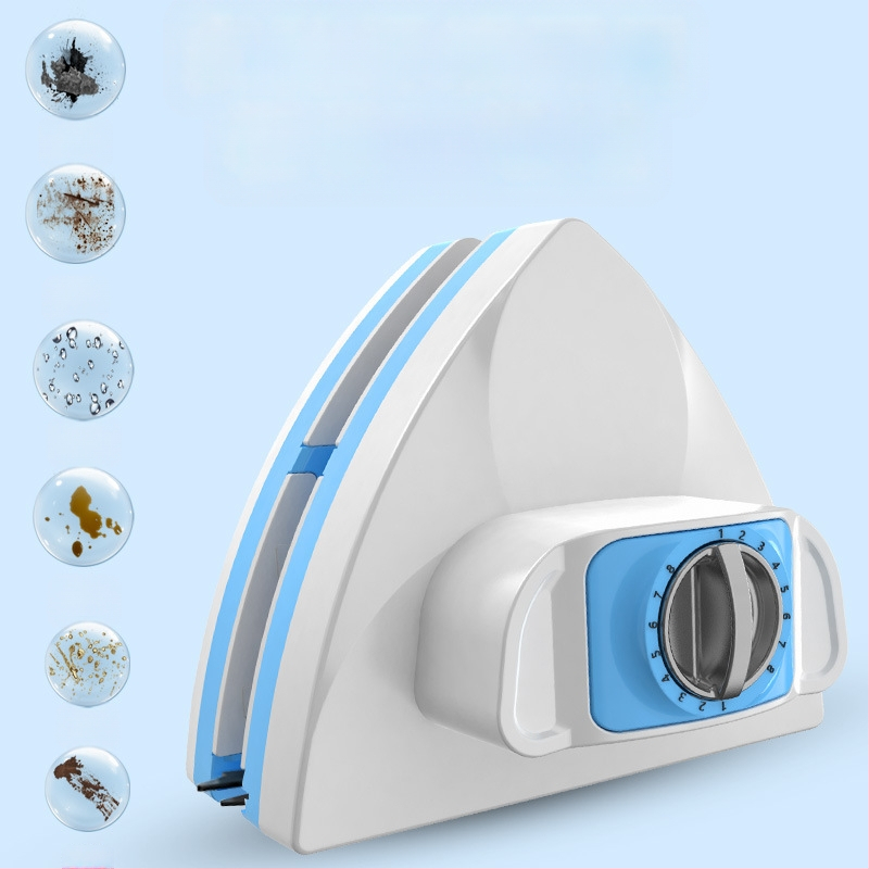 Двустранен инструмент за почистване на стъкло (пластмаса, домашна употреба, ръчен)