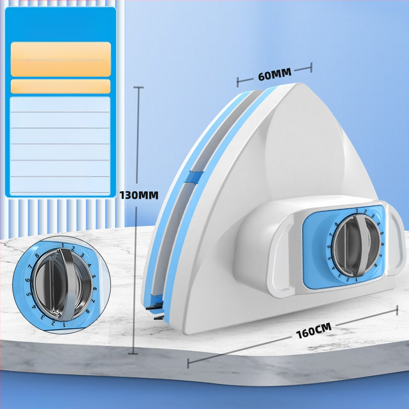 Двустранен инструмент за почистване на стъкло (пластмаса, домашна употреба, ръчен)