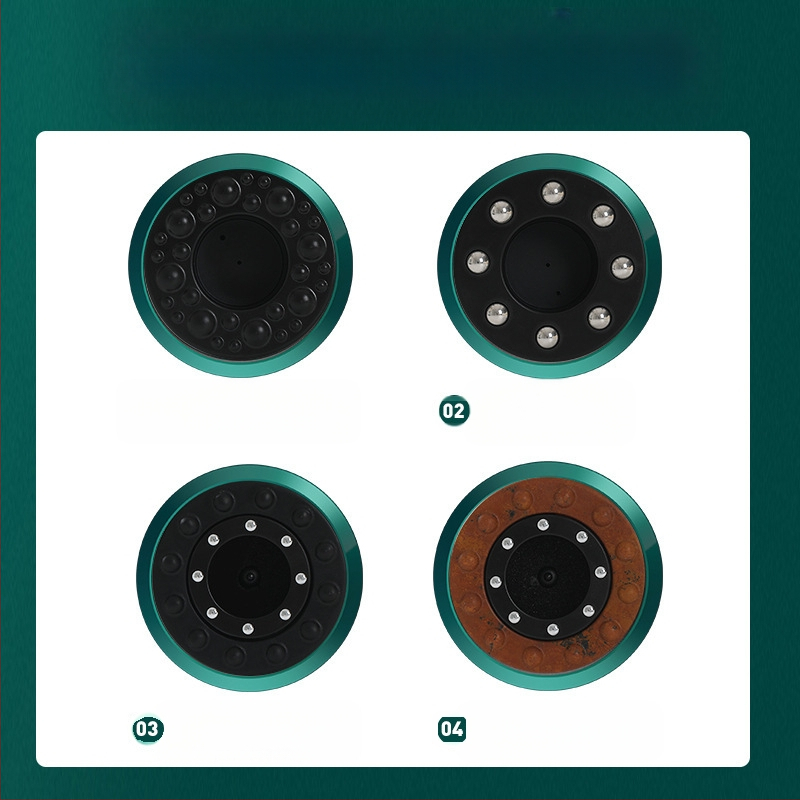 Elektrinis masažo ir kupavimo įrenginys su įkraunama maitinimo šaltiniu, mygtukų valdymas, 4 greičiai, temperatūros reguliavimas, 1200 mAh baterija