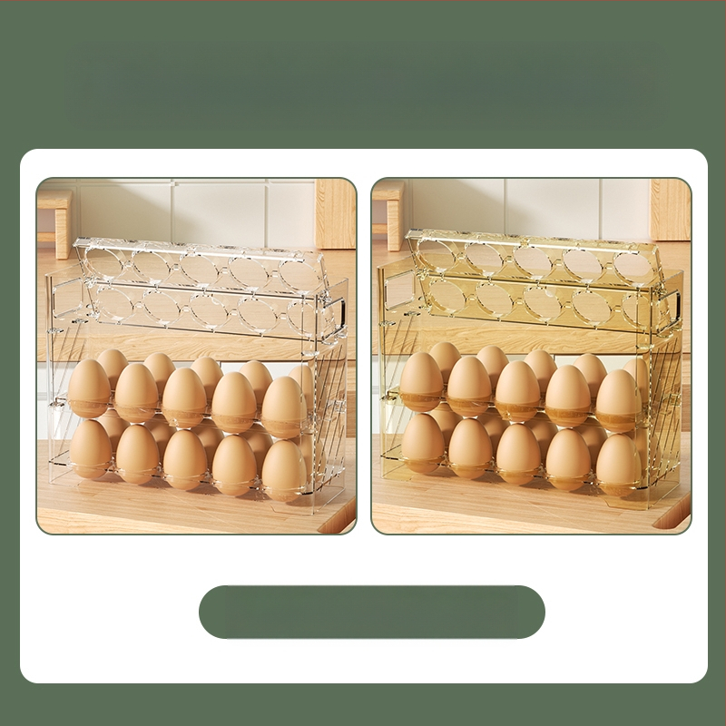 Kiaušinių laikymo dėžutė šaldytuvo šoninėms durims, Nordic stilius, Medžiaga: Metalas, Forma: Kita