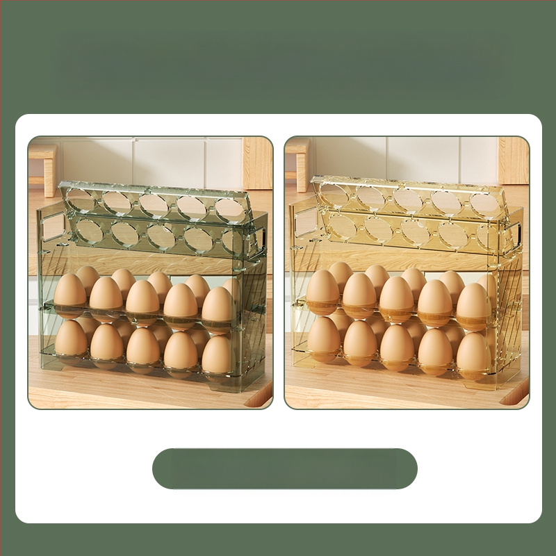 Kiaušinių laikymo dėžutė šaldytuvo šoninėms durims, Nordic stilius, Medžiaga: Metalas, Forma: Kita