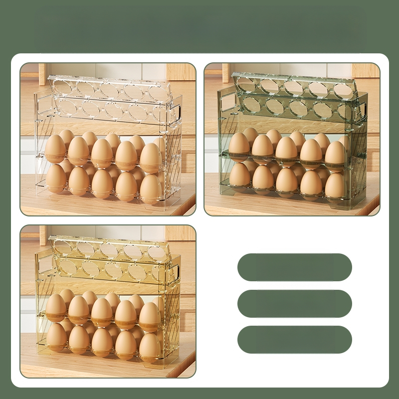 Kiaušinių laikymo dėžutė šaldytuvo šoninėms durims, Nordic stilius, Medžiaga: Metalas, Forma: Kita