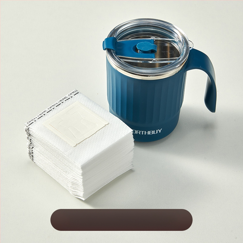 Japonijos stiliaus kavos filtro popierius drip bag su ausų kilpelėmis, suderinamas su moka puodu, tinka šaltai ekstrakcijai, aukštos kokybės