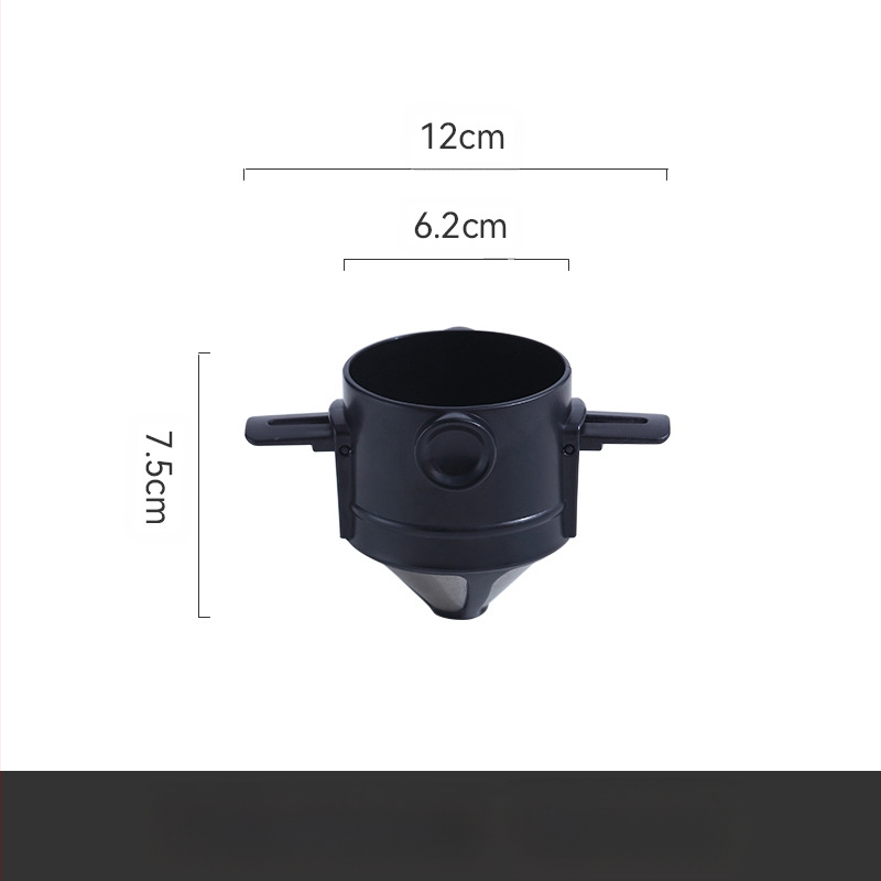 Japonijos stiliaus kavos filtro popierius drip bag su ausų kilpelėmis, suderinamas su moka puodu, tinka šaltai ekstrakcijai, aukštos kokybės