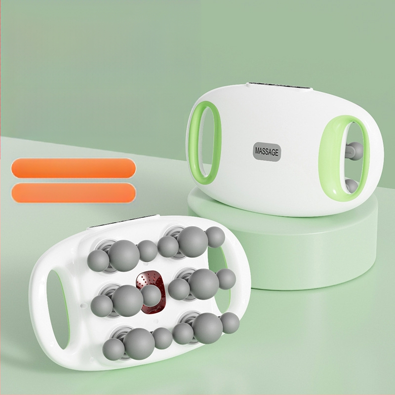 Daugiagalvis fascia masažuoklis su šepetėliu varikliu, 6+ galvų, 5+ pavarų, įmontuota baterija 2000–4000 mAh, triukšmas mažesnis nei 36 dB