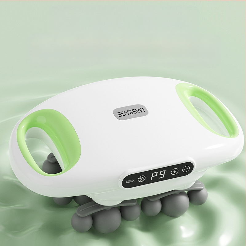 Daugiagalvis fascia masažuoklis su šepetėliu varikliu, 6+ galvų, 5+ pavarų, įmontuota baterija 2000–4000 mAh, triukšmas mažesnis nei 36 dB