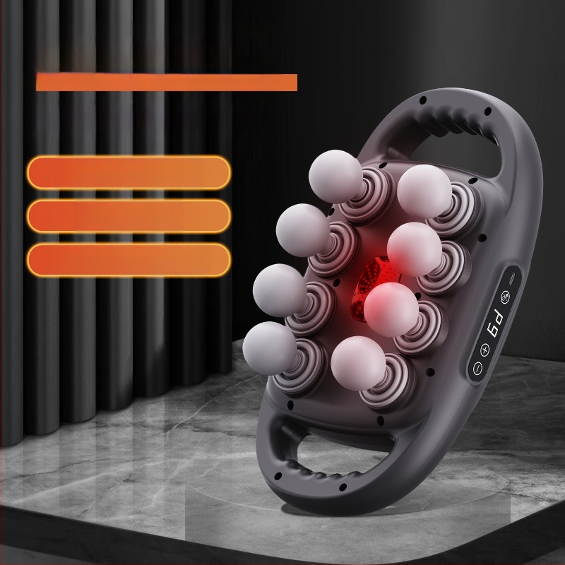 Daugiagalvis fascia masažuoklis su šepetėliu varikliu, 6+ galvų, 5+ pavarų, įmontuota baterija 2000–4000 mAh, triukšmas mažesnis nei 36 dB