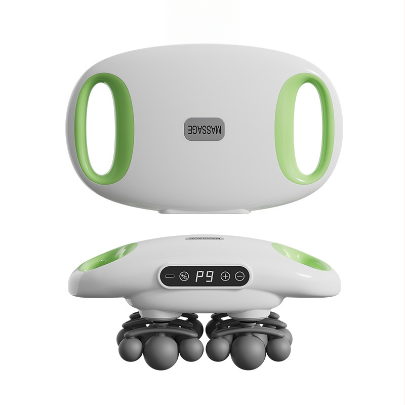 Daugiagalvis fascia masažuoklis su šepetėliu varikliu, 6+ galvų, 5+ pavarų, įmontuota baterija 2000–4000 mAh, triukšmas mažesnis nei 36 dB