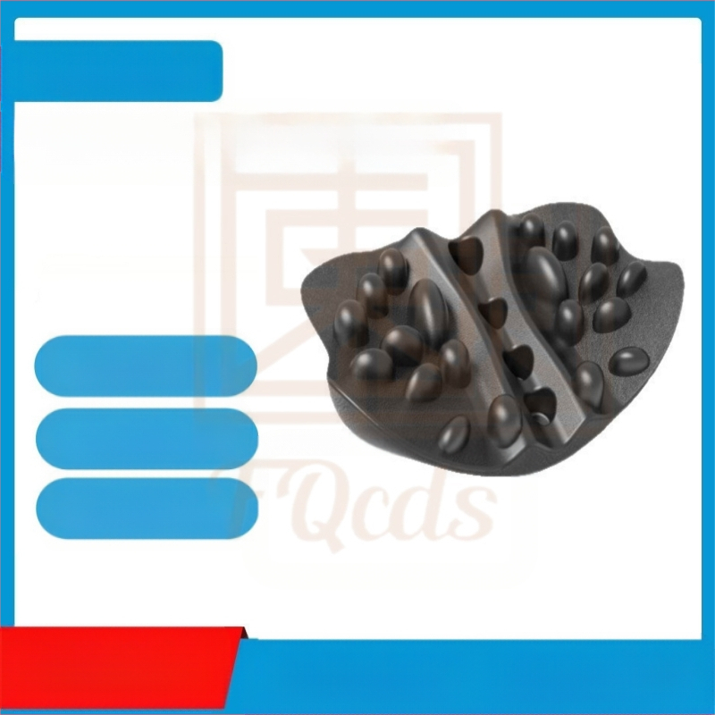 Μασάζ μαξιλάρι για τον αυχένα, την πλάτη και τη μέση – 6+ κεφαλές, PU δέρμα, μηχανικό μασάζ με μία ταχύτητα, σχήμα ορθογώνιο τραπεζοειδές