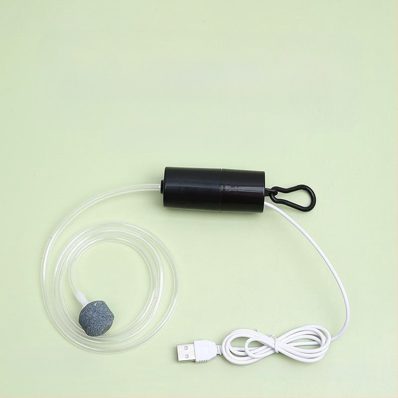 Žuvų akvariumo deguonies siurblys - tylus, nešiojamas, namų ir lauko naudojimui