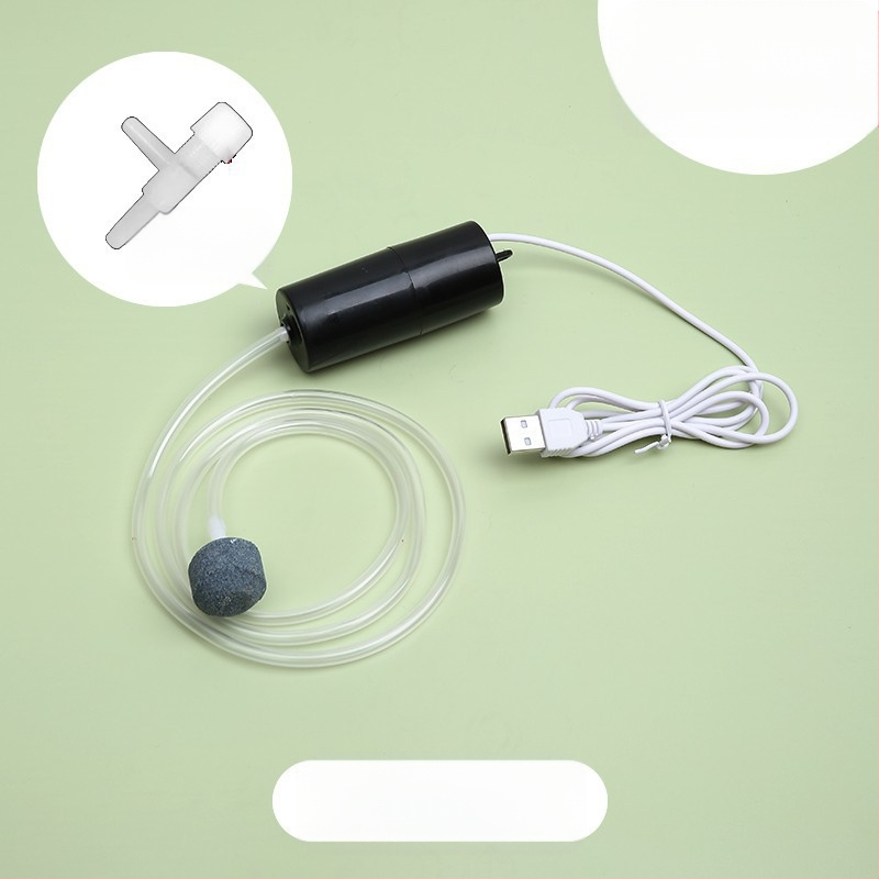 Žuvų akvariumo deguonies siurblys - tylus, nešiojamas, namų ir lauko naudojimui