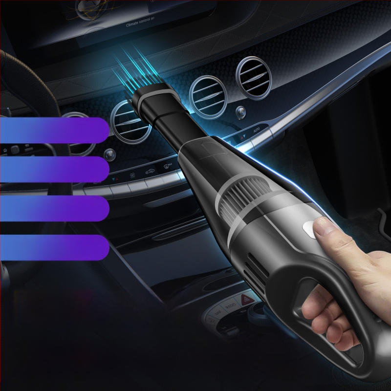 Rankinis belaidis automobilių dulkių siurblys, 65W, siurbimo galia 3100 Pa, įkraunamas, įtampa ≤36V