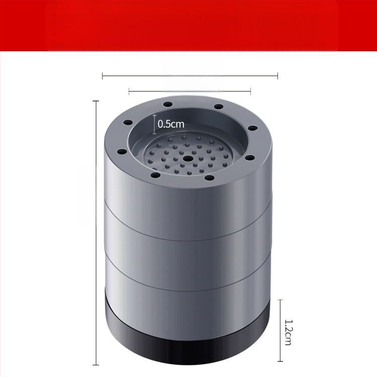 Skalbiamosios mašinos kojų pagalvėlės — neslidžios, slopina vibracijas, aukštinimo kilimėliai, iš plastiko; modernus minimalistinis stilius